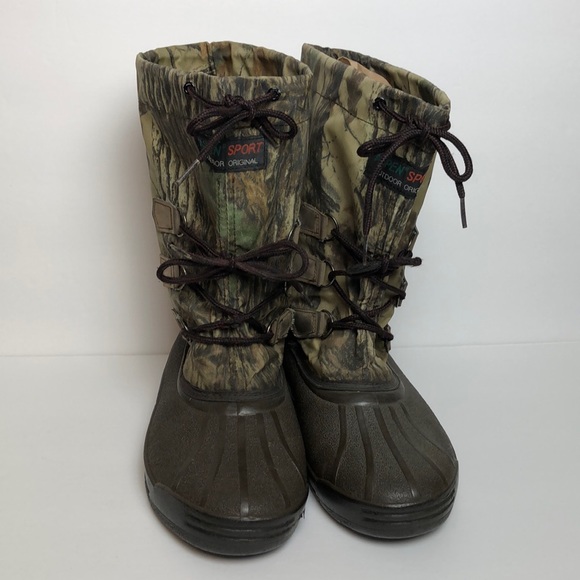 Aspen Sport Outdoor Original Men’s Size 10 Camouflage Boots **NO INNER LINERS** - Picture 1 of 5